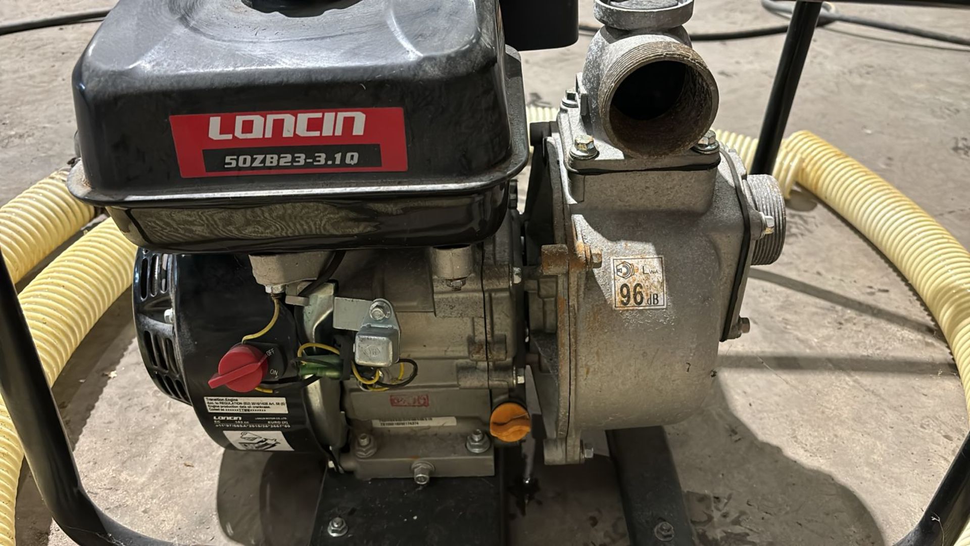 Lancin 163cc Petrol Water Pump with Hose - Bild 3 aus 3