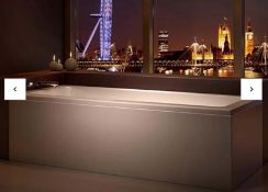 Brand New Bathstore Madeira Single Ended Straight Bath - 1700 x 700mm RRP £240 **No Vat**