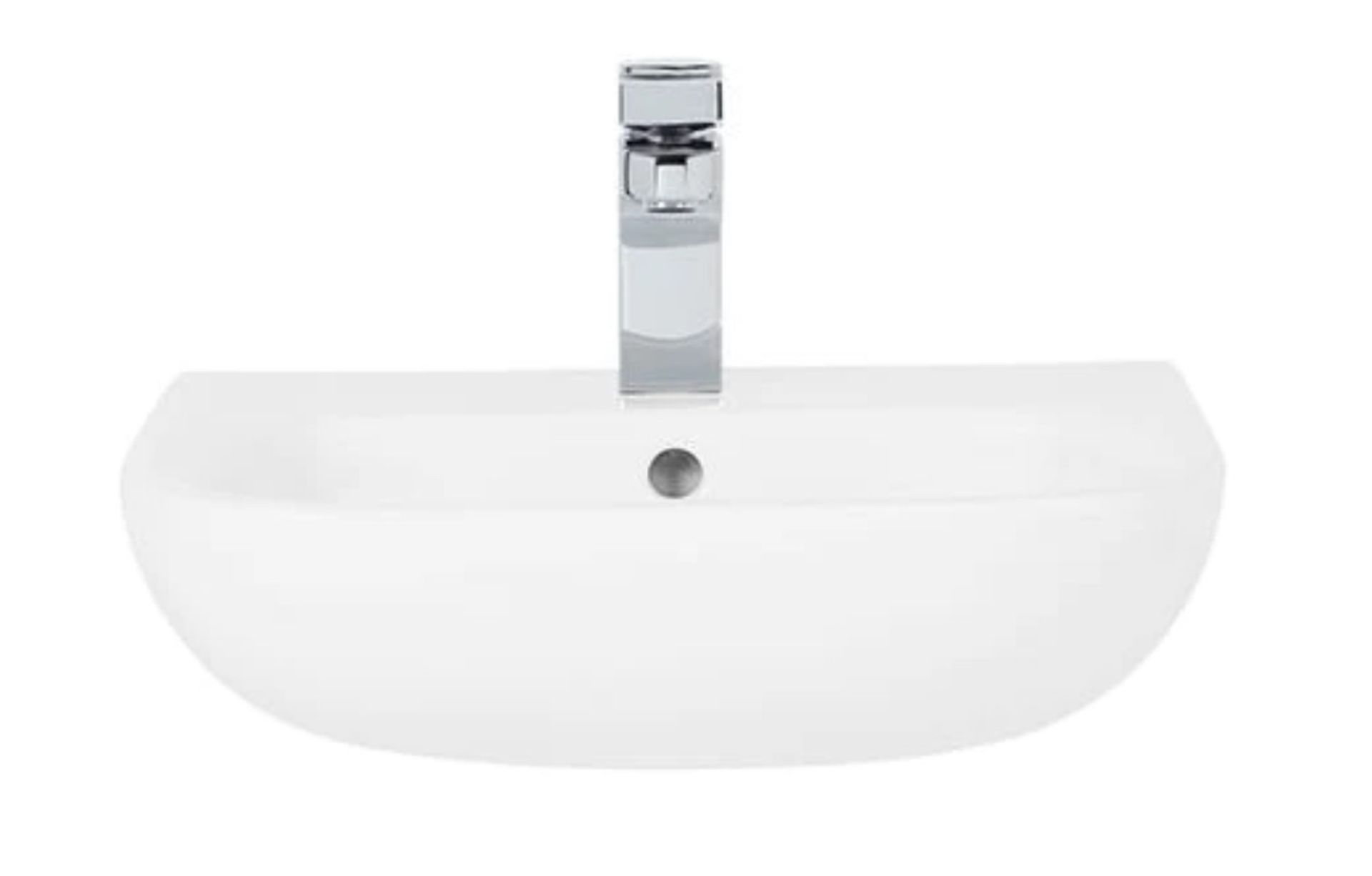 Brand New Boxed Newton 520mm Semi Recessed Basin RRP £120 **No Vat**