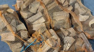 Solid Oak Well Seasoned and Dried Logs 5 x Large Nets