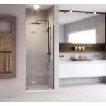 Brand New Boxed Bathstore Oyster Pivot Shower Door - 900mm (6mm Glass) RRP £505 **No Vat**