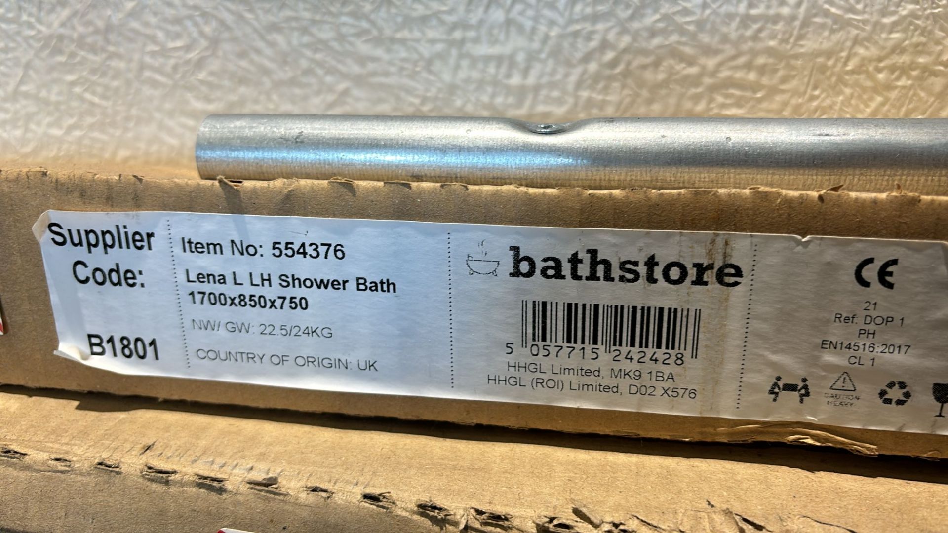 3 x Brand New Bathstore Lena Shower Baths RRP £480 each **No Vat** - Bild 3 aus 4