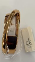 Calvin Klein K2J246 Rose Feminine Bangle Watch