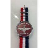 Brand New "I Stand with Soldier F" Military Watch