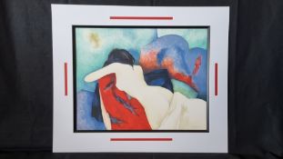 Claude Gaveau Limited Edition Lithograph. One of Only 20
