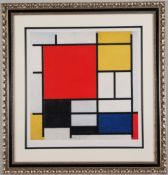 Piet Mondrian Rare Limited Edition. One of Only 85