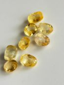 Natural unheated yellow sapphire 16CT