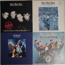4 x Wet Wet Wet Vinyl LPs & 12” Single – All First Pressings. VG+ Condition