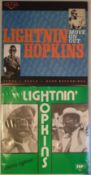 2 x Lightnin Hopkins Vinyl LPs – With Very Rare Electric Lightnin – UK First Pressings