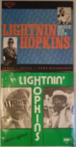 2 x Lightnin Hopkins Vinyl LPs – With Very Rare Electric Lightnin – UK First Pressings