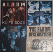 4 x The Alarm Vinyl LPs and 12” Singles. All UK Pressings and Including First Pressings.