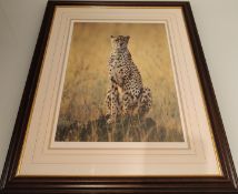 Renowned Steven Townsend Signed Morning Dew Limited Edition Print. Size Framed 31 ¼ x 21.5 Inche...