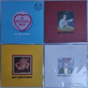 A Collection 1990s Indie Rock x 4 - My Life Story Vinyl Records - First Pressings and Promo.