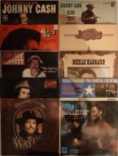 A Large Collection of Approximately 40 x Country Vinyl Records.