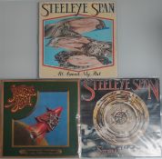 3 x Steeleye Span Vinyl LPs. To UK Include First Pressings.
