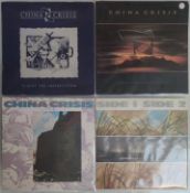 A Collection of 4 x China Crisis Vinyl Records. Working With Fire and Steel 1 & 2 Etc. All 1st Pr...