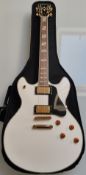 A Stunning Washburn HB45 Semi Hollow Body Electric Guitar. Excellent Condition. Guitar Only.