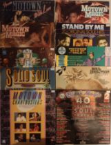 A Collection 10 Soul / Motown Vinyl Records.