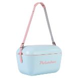 Retro Pop Baby Blue Polarbox 20L Picnic / Camping / Garden Drink Store Insulated Cool Box RRP £6...