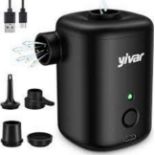 Yivar Electric Air Pump - Portable Air Pump For Inflatable Wireless