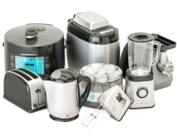 Graded Small Domestic Appliances - sourced from a Major Retailer - including Air Fryers, Microwaves, Irons, Toasters, Food Processors, Bread Makers, Coffee Machines and many more