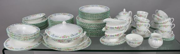 Royal Worcester English Garden 12 Place Dinner Service