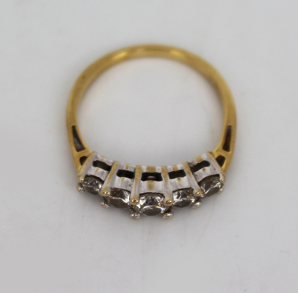 0.75 Carat Diamond 18ct Gold Ring - Image 6 of 6
