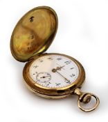 August Ericsson Gold Pocket Watch