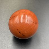 201.65 Cts Top Quality Natural Red Jasper Sphere Ball.