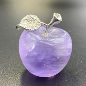 235.60 Cts Best Quality Natural Brazilian Amethyst Apple. AMB-54