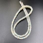 LOP-002, Natural Ethiopian Opal Beads Strand.