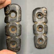 Incredibl Antique Hand Carved Black Stone , Collectible Black Stone, LAQ-021