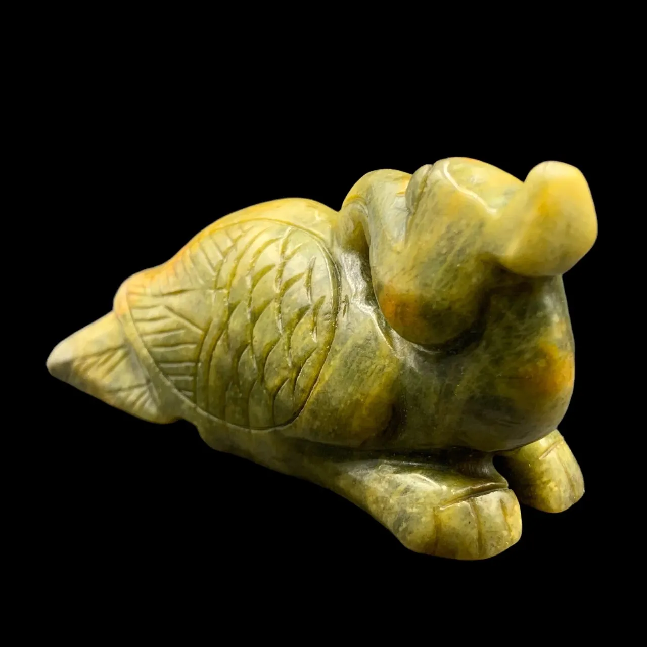 Antique Hand Carved Jade Animal, Ancient Jade, DA-ET-33 - Image 5 of 7