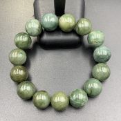 VTP-07, Excellent Natural Jadeite Beads Bracelet