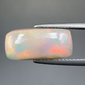 OPT-54, Awesome Natural Ethiopian Fire Opal Cabochon