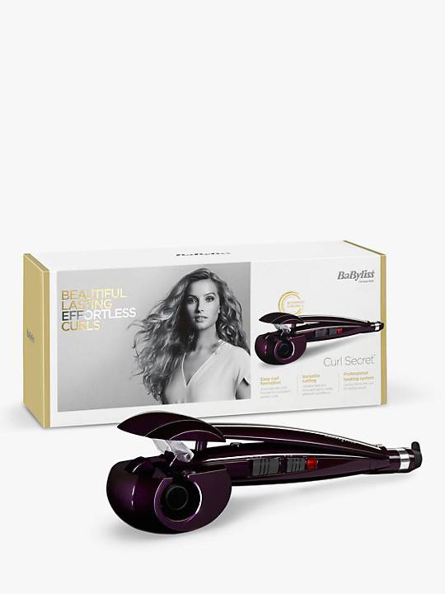 BaByliss Curl Secret Hair Curler, Black RRP £120.00