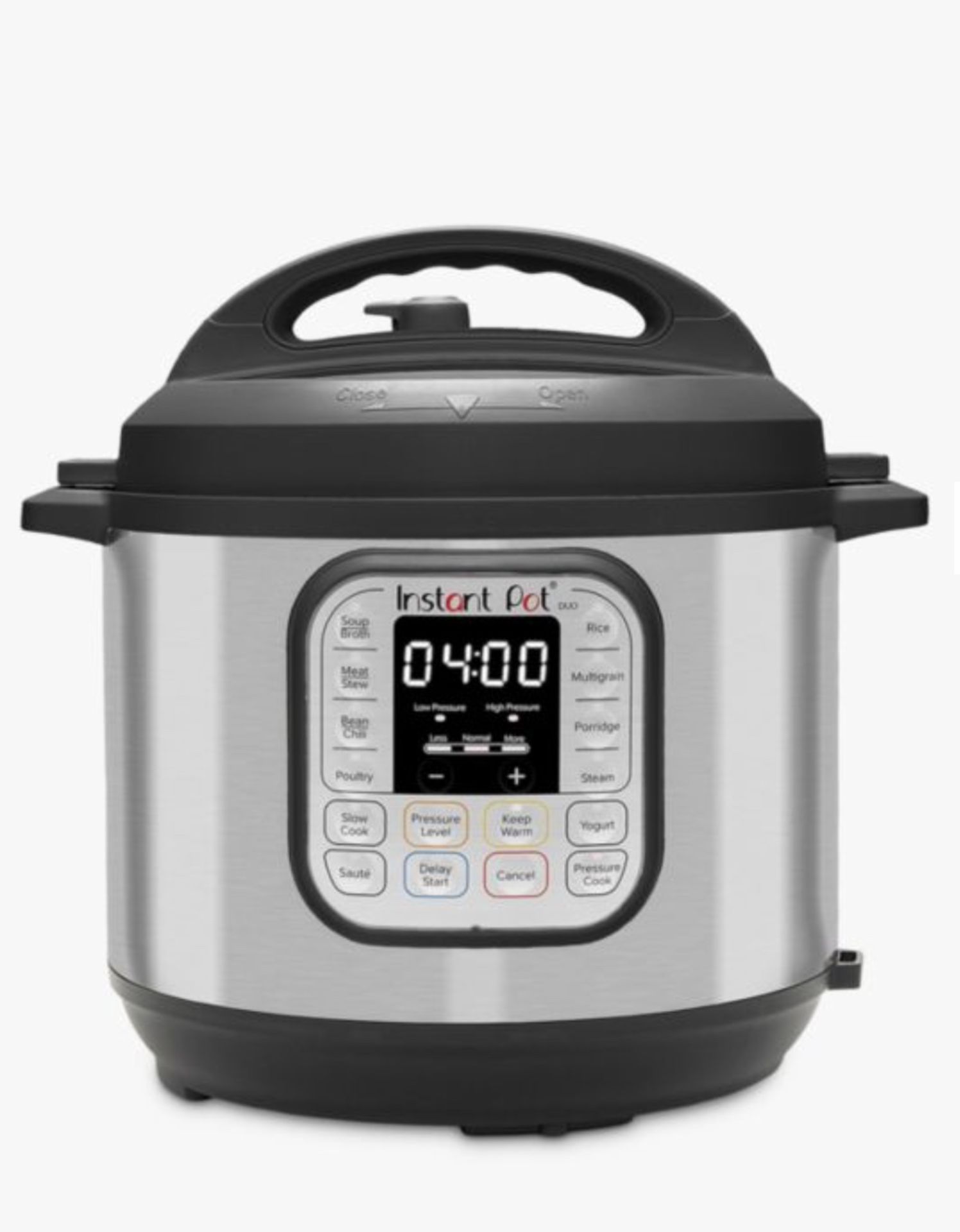 Instant Duo 6 7-in-1 Multi-Use Electric Pressure Cooker, 5.7L, Stainless Steel RRP £89.99