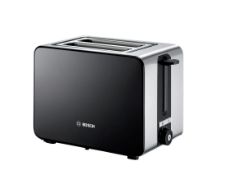 Bosch Sky Compact 2 Slice Toaster, Black RRP £84.99