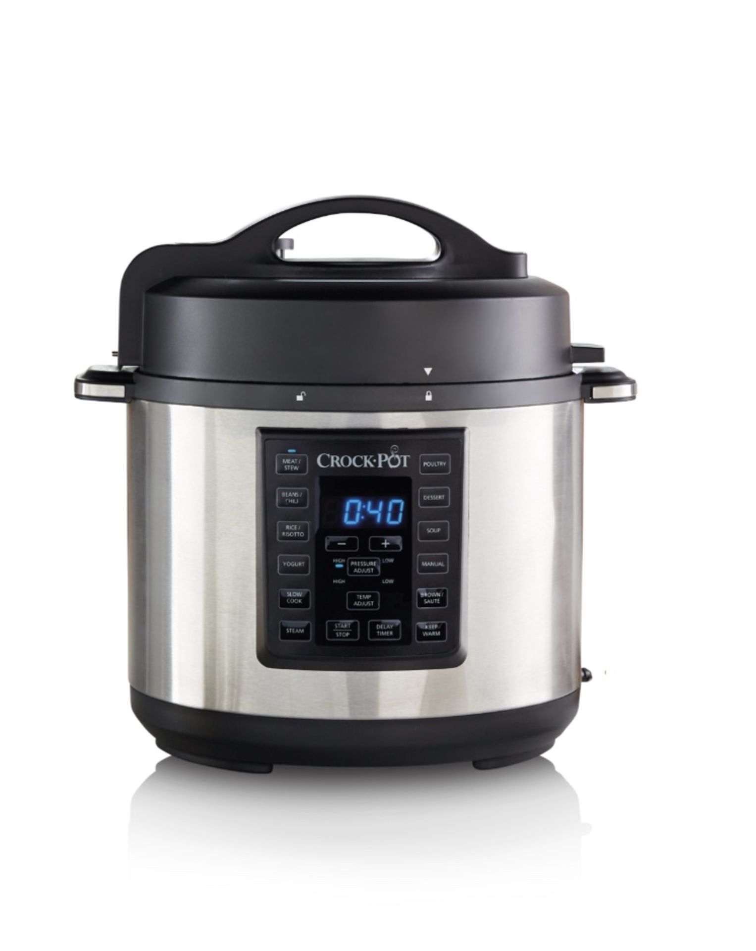 Crock-Pot CSC051 Express Electric Pressure & Multi-Cooker, 5.6L, Stainless Steel RRP £99.99