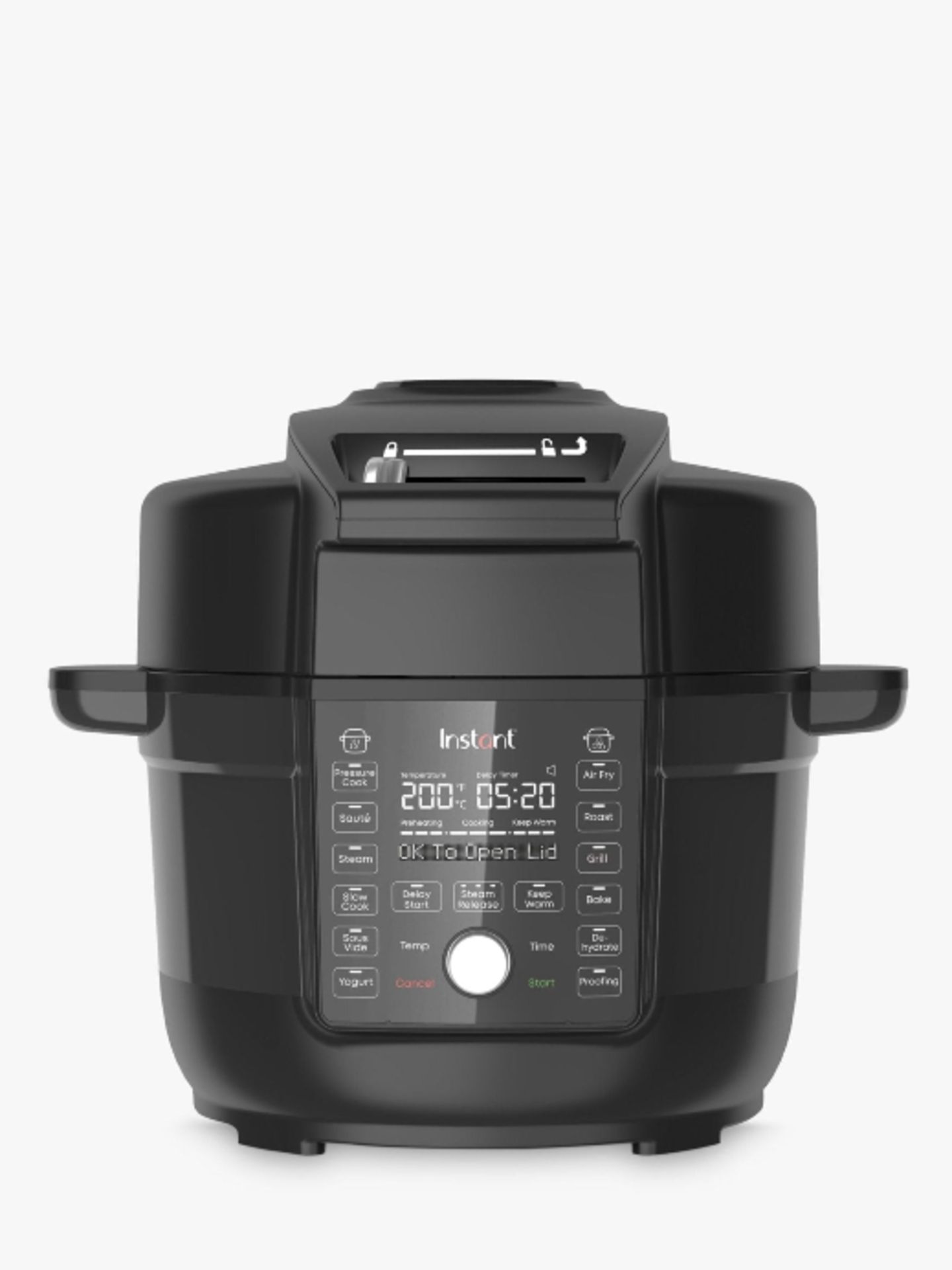 Instant Pot Duo Crisp with Ultimate Lid Air Fryer Black RRP £219.99