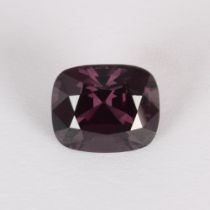 Pinkish Purple Spinel - 10.26 ct, GIA Certified, Burma, Myanmar