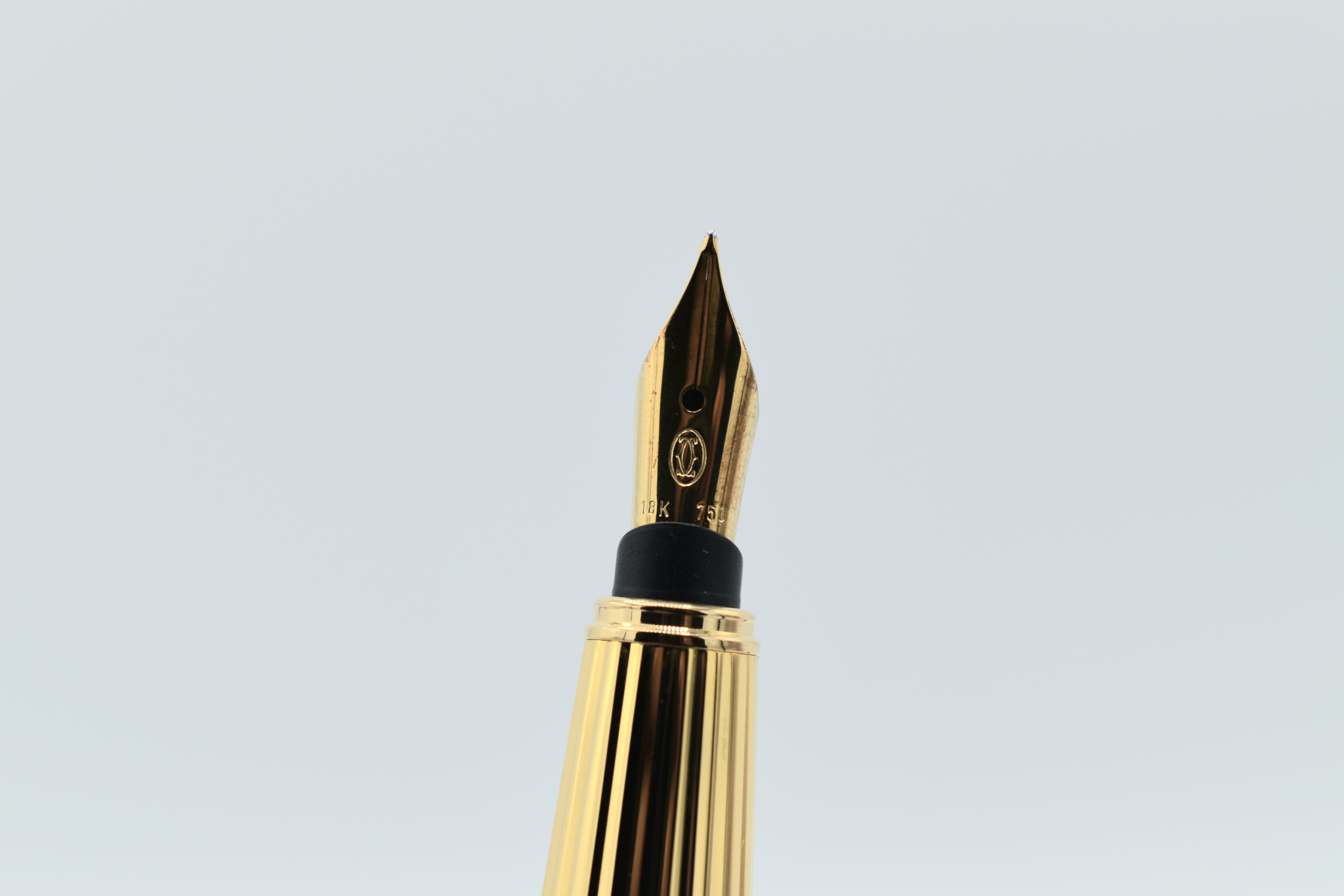 Brand New - Extremely Rare - Pasha De Cartier - Black Lacquer and Gold Fountain Pen - 1985 - Image 9 of 10