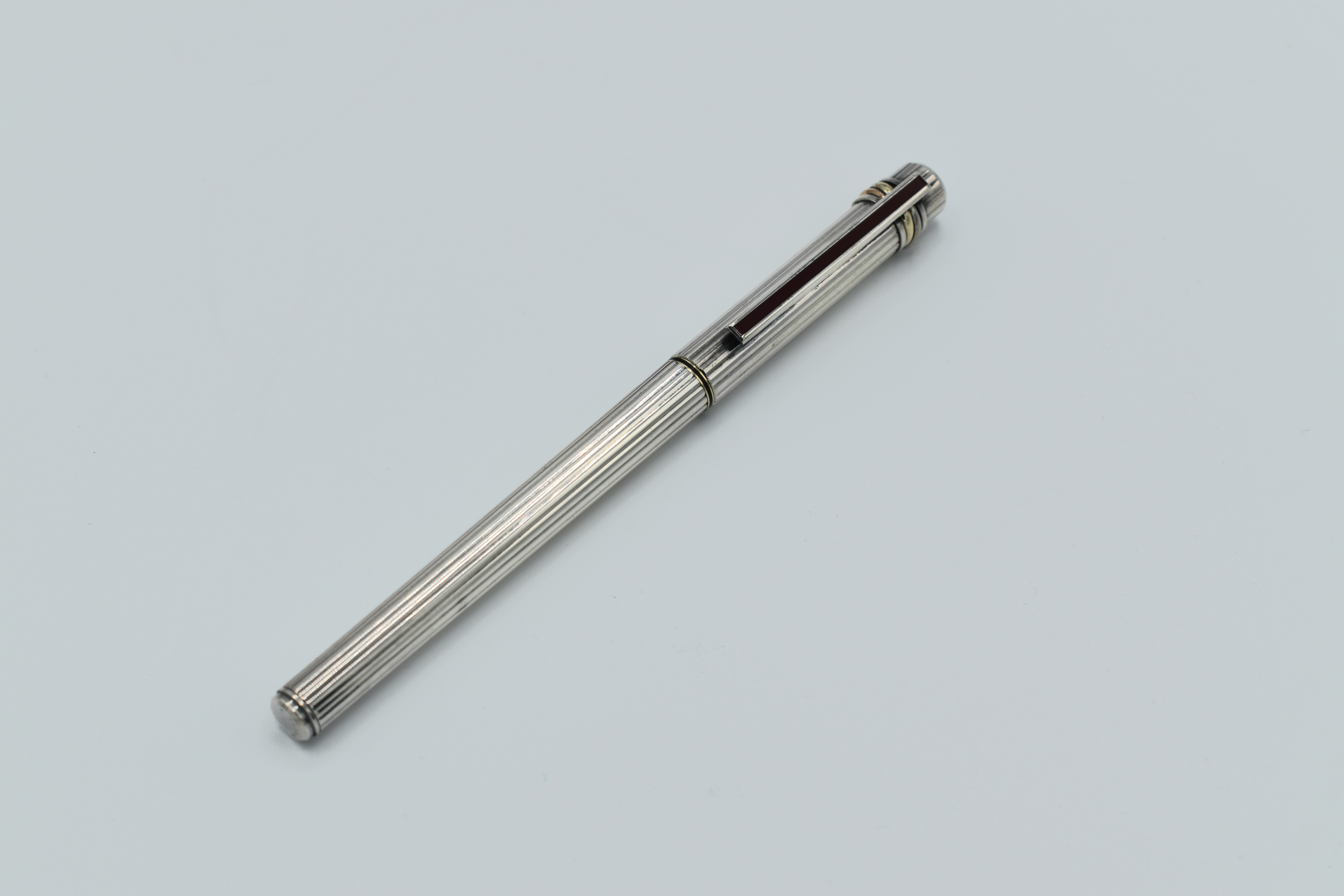 Cartier - Les Must De Cartier - Stylo Silver-Plated Trinity Fountain Pen - 1990 - Image 5 of 8