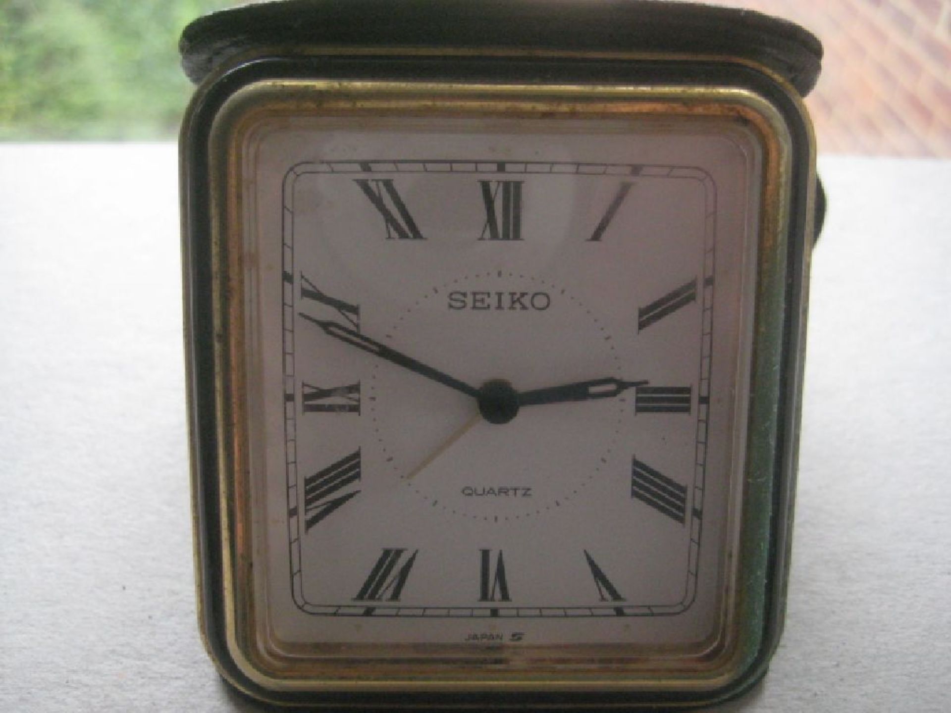 Vintage Metal Seiko Travel Alarm Clock - Image 2 of 13