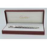 Brand New - Louis Cartier Pen - Limited Platinum Plated Dandy Fountain Pen – 1990