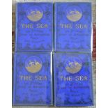 F Whymper. The Sea. It's Stirring Story of Adventure, Peril and Heroism c.1887 Set of 4 [Book]