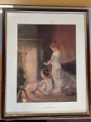 “After The Bath” By Paul Peel (1860-1892) Framed