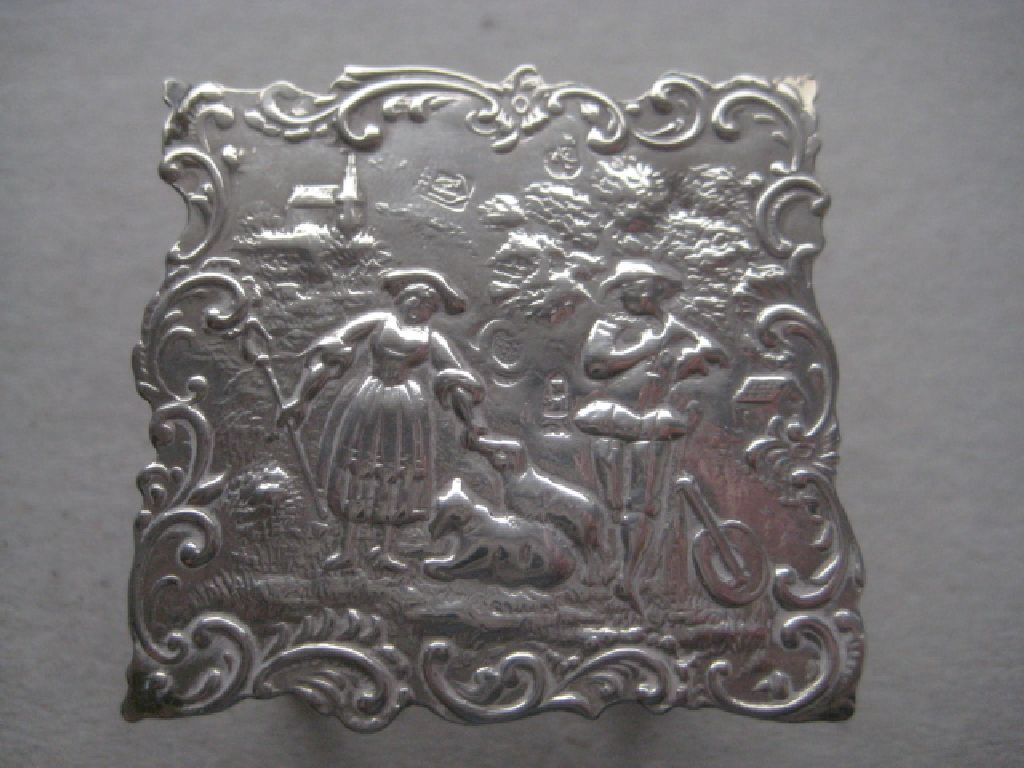 Antique Dutch Silver Miniature Table - Image 2 of 14