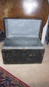 Original Army & Navy CLS Campaign Trunk with metal Lining