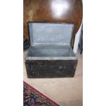 Original Army & Navy CLS Campaign Trunk with metal Lining